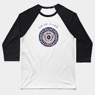 Breathe Deeply, Live Mindfully Yoga Meditation Zen Baseball T-Shirt